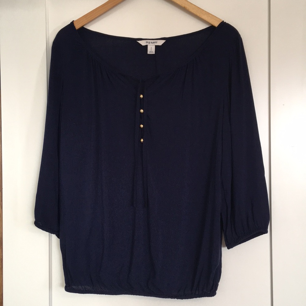 Old Navy navy blue top